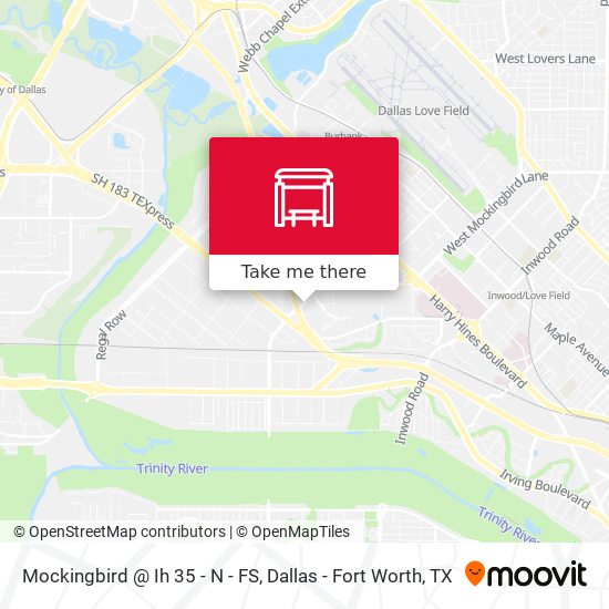 Mockingbird @ Ih 35 - N - FS map