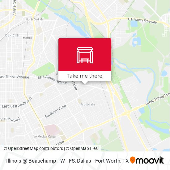 Illinois @ Beauchamp - W - FS map