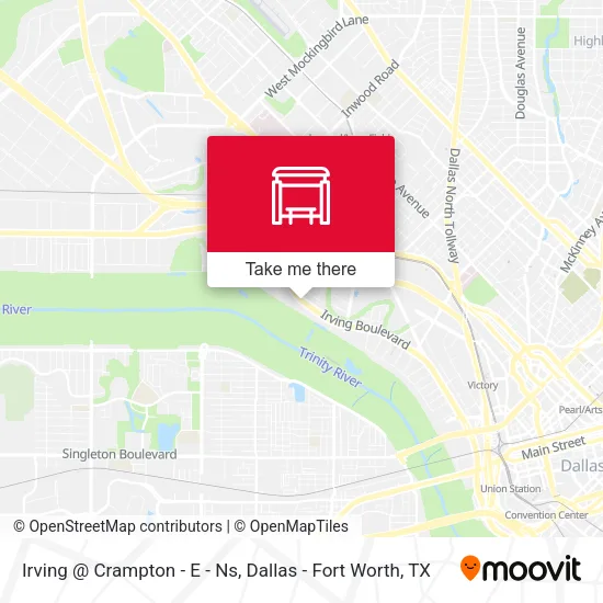 Irving @ Crampton - E - Ns map