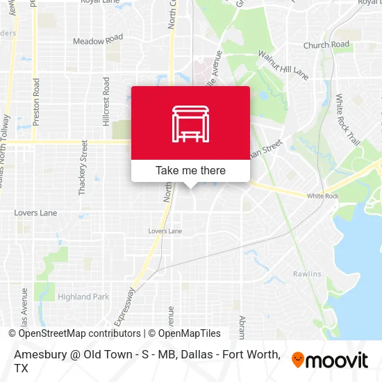Amesbury @ Old Town - S - MB map