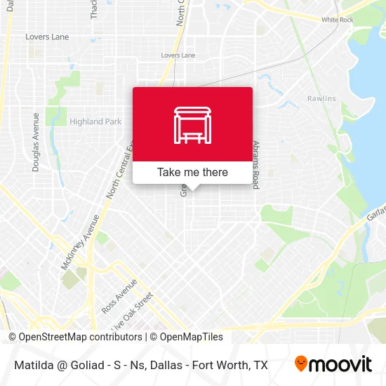 Matilda @ Goliad - S - Ns map