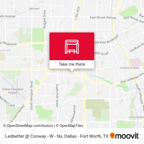 Ledbetter @ Conway - W - Ns map