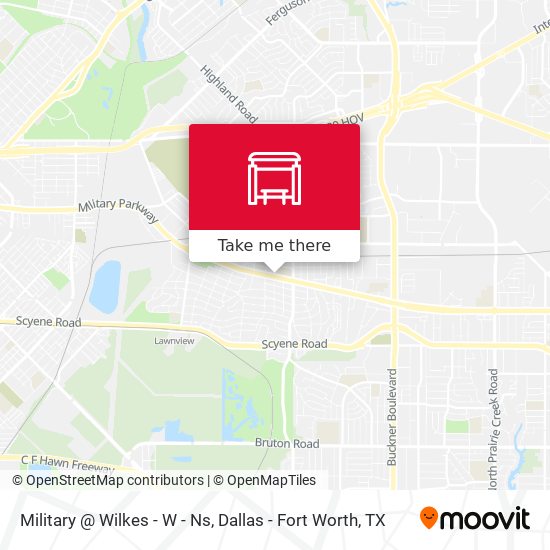 Military @ Wilkes - W - Ns map
