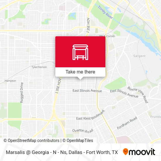 Marsalis @ Georgia - N - Ns map