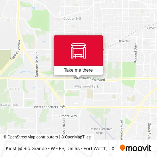 Kiest @ Rio Grande - W - FS map