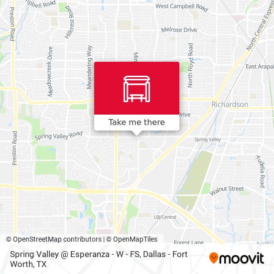 Spring Valley @ Esperanza - W - FS map