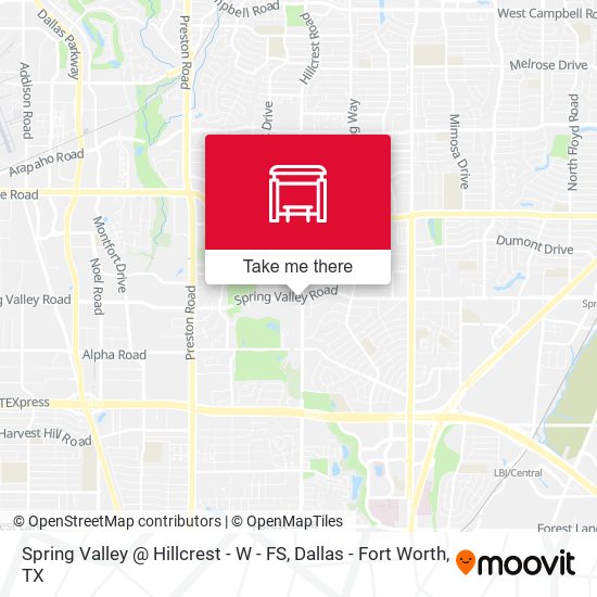 Spring Valley @ Hillcrest - W - FS map