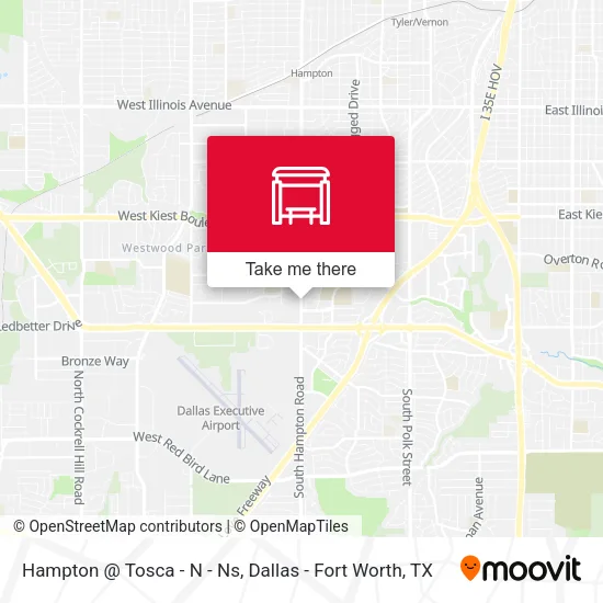 Hampton @ Tosca - N - Ns map