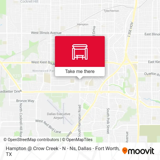 Hampton @ Crow Creek - N - Ns map