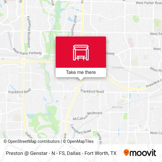 Preston @ Genstar - N - FS map