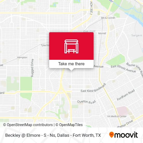 Beckley @ Elmore - S - Ns map