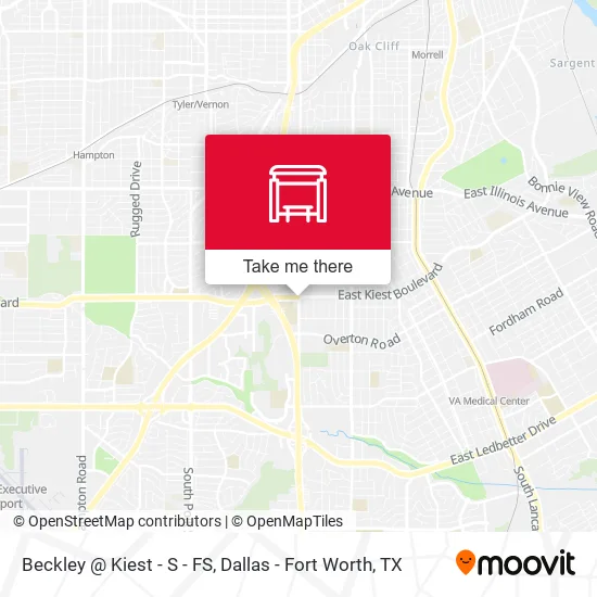 Mapa de Beckley @ Kiest - S - FS