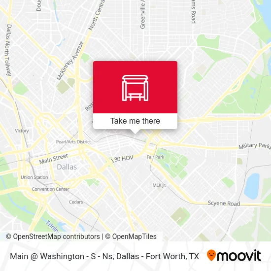 Mapa de Main @ Washington - S - Ns
