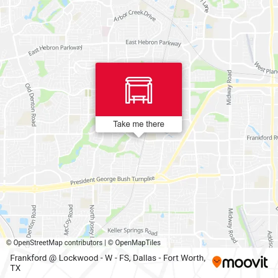 Frankford @ Lockwood - W - FS map