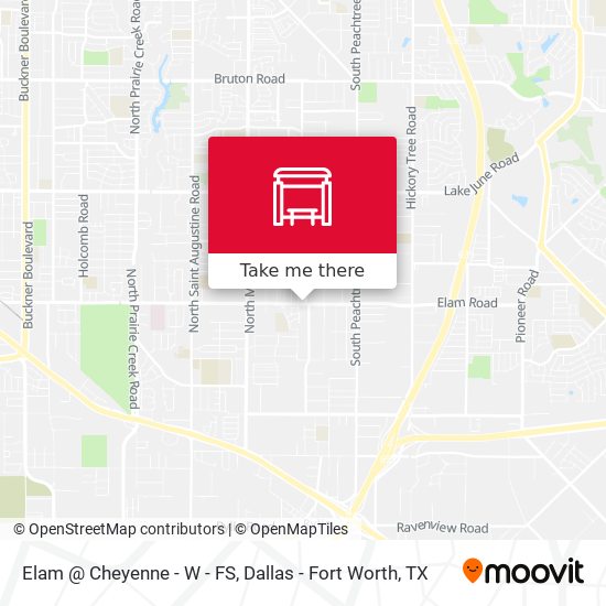 Elam @ Cheyenne - W - FS map