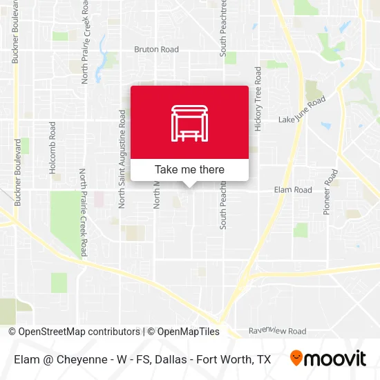 Elam @ Cheyenne - W - FS map