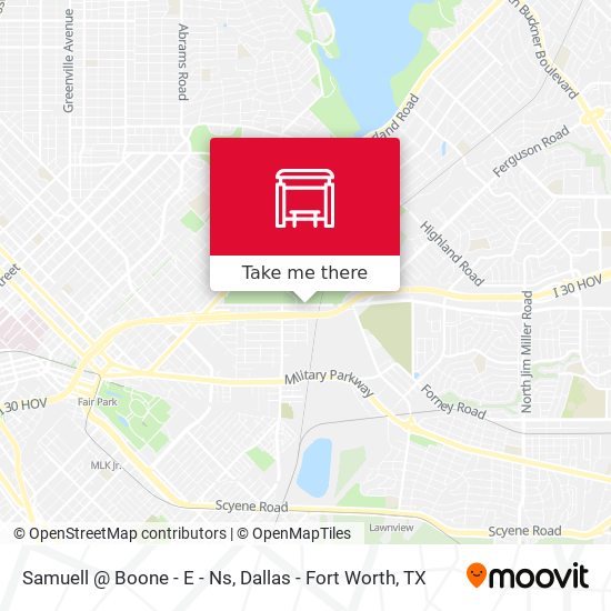 Samuell @ Boone - E - Ns map