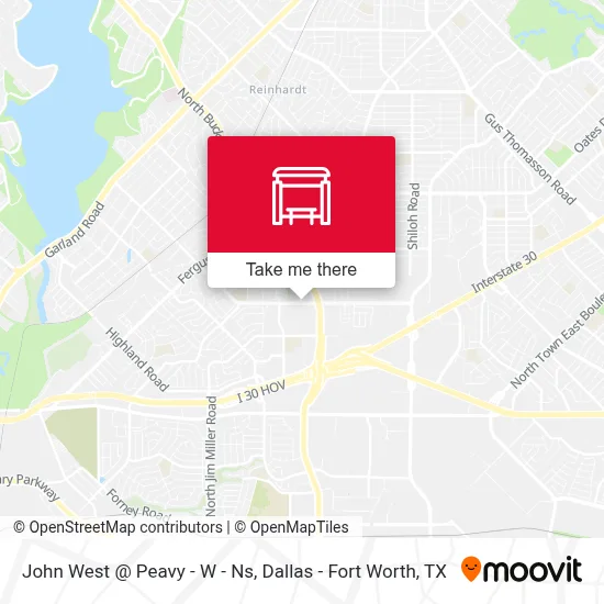 John West @ Peavy - W - Ns map