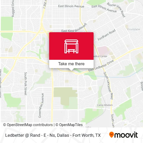 Ledbetter @ Rand - E - Ns map