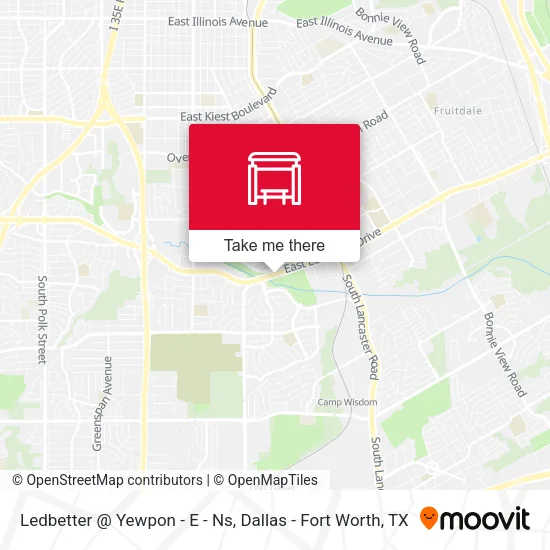 Ledbetter @ Yewpon - E - Ns map