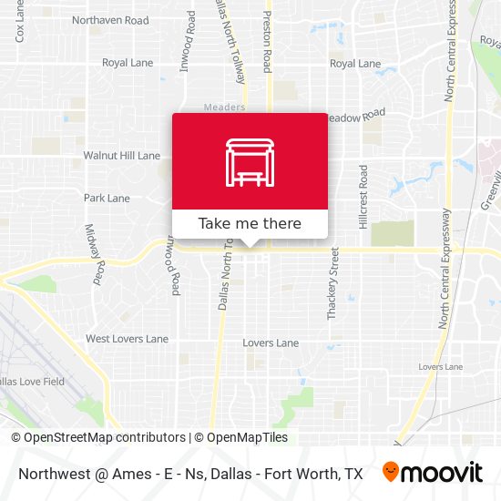 Northwest @ Ames - E - Ns map