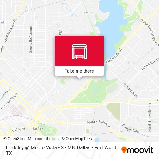 Lindsley @ Monte Vista - S - MB map