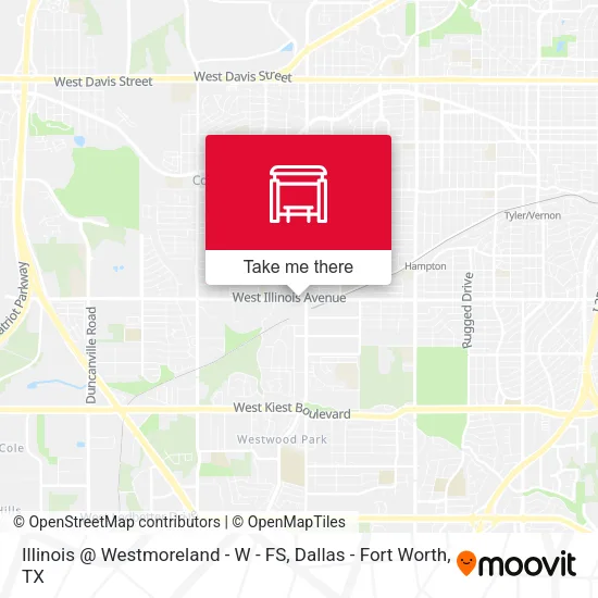 Illinois @ Westmoreland - W - FS map