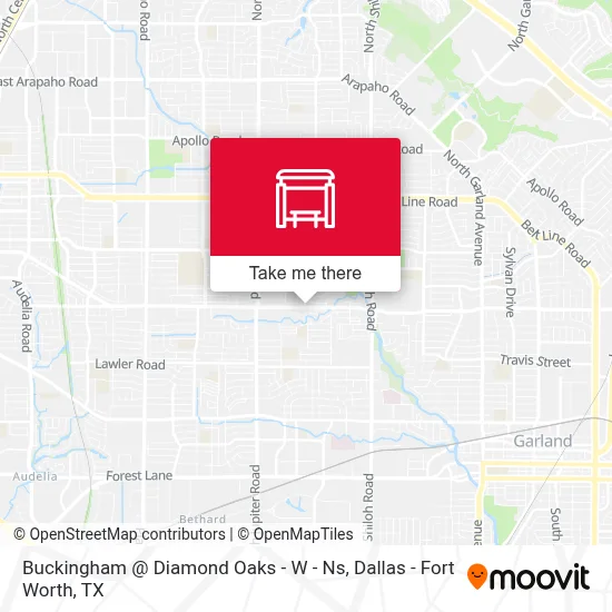 Buckingham @ Diamond Oaks - W - Ns map