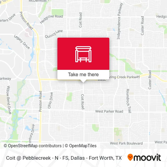 Coit @ Pebblecreek - N - FS map