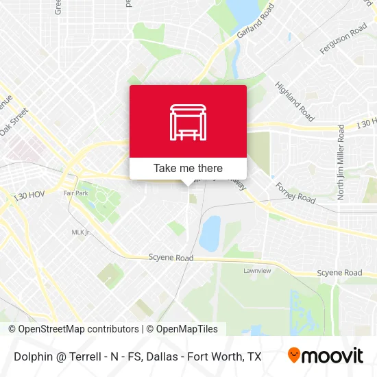 Dolphin @ Terrell - N - FS map