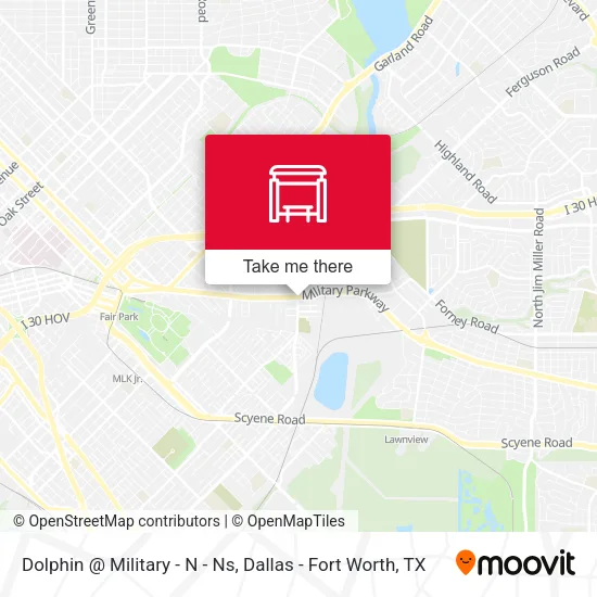 Dolphin @ Military - N - Ns map