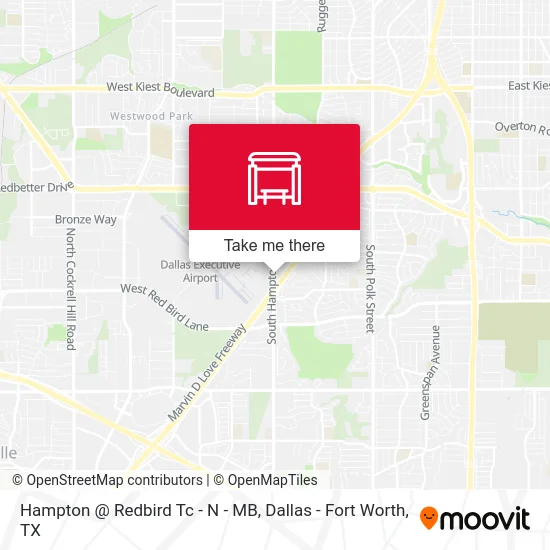 Hampton @ Redbird Tc - N - MB map