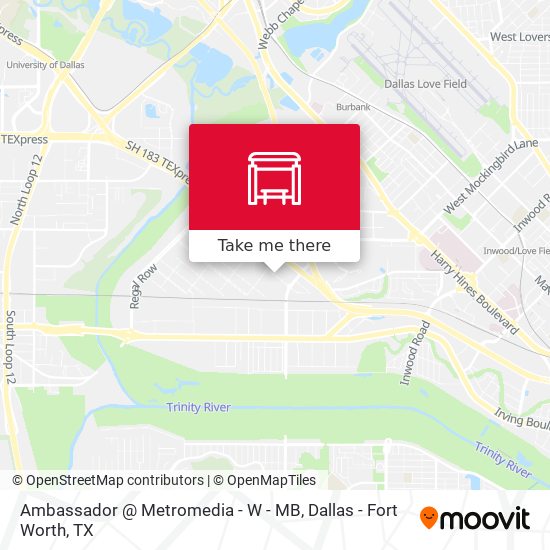 Ambassador @ Metromedia - W - MB map