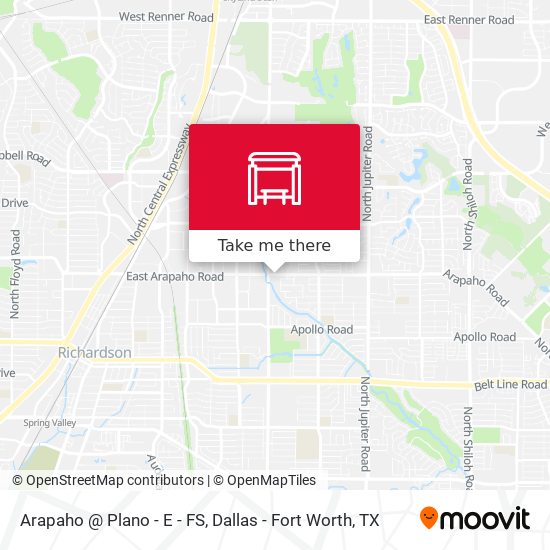 Arapaho @ Plano - E - FS map