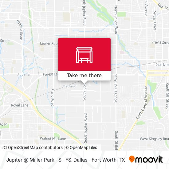 Jupiter @ Miller Park - S - FS map