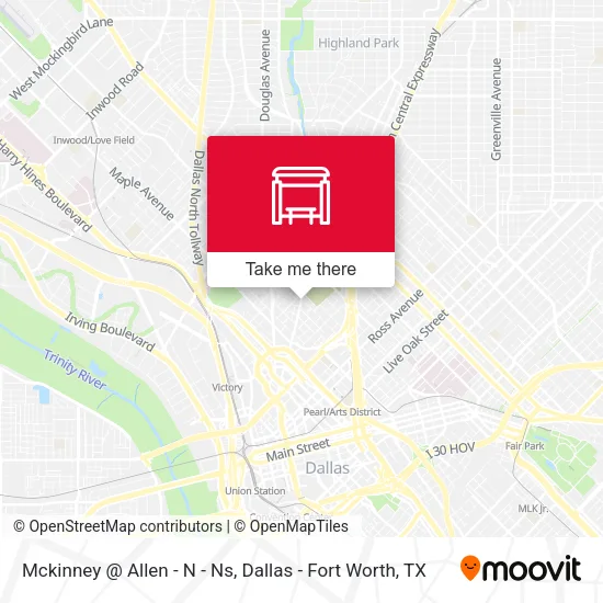Mapa de Mckinney @ Allen - N - Ns