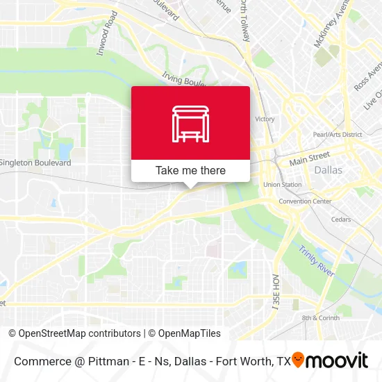 Commerce @ Pittman - E - Ns map