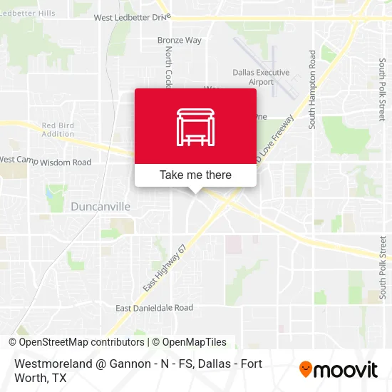 Westmoreland @ Gannon - N - FS map