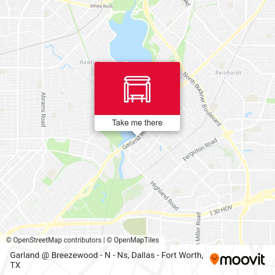 Garland @ Breezewood - N - Ns map