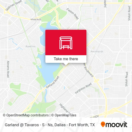 Garland @ Tavaros - S - Ns map