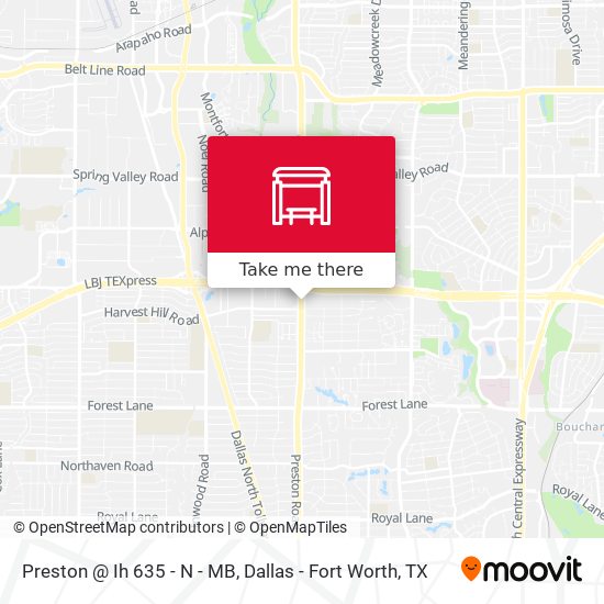 Preston @ Ih 635 - N - MB map