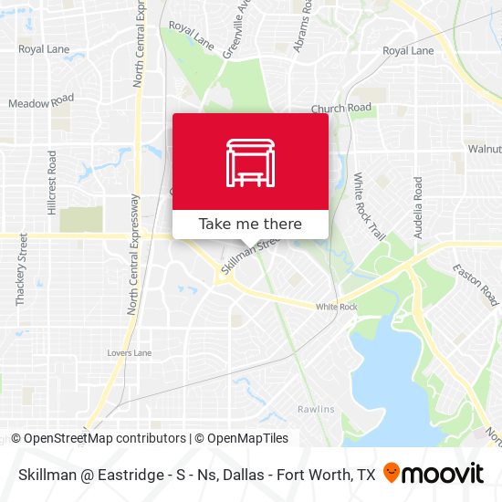 Skillman @ Eastridge - S - Ns map