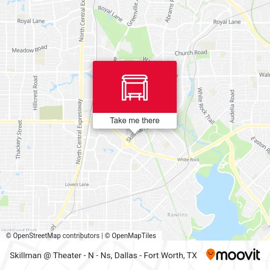 Mapa de Skillman @ Theater - N - Ns