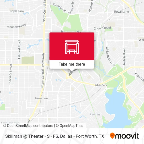 Mapa de Skillman @ Theater - S - FS