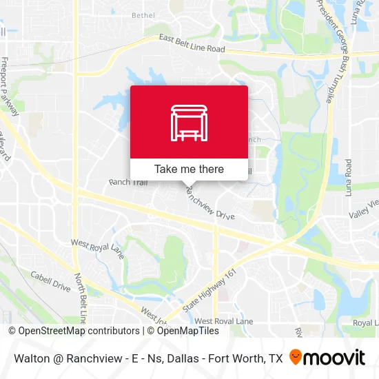 Walton @ Ranchview - E - Ns map