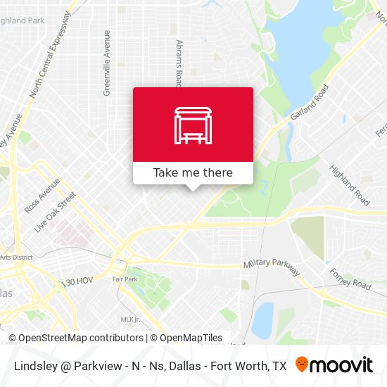 Mapa de Lindsley @ Parkview - N - Ns