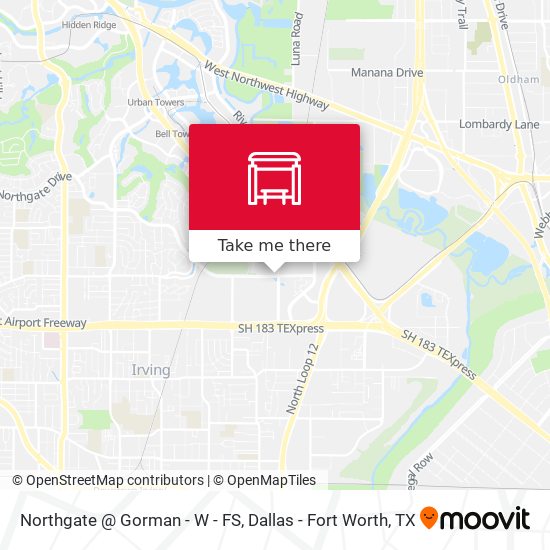 Northgate @ Gorman - W - FS map