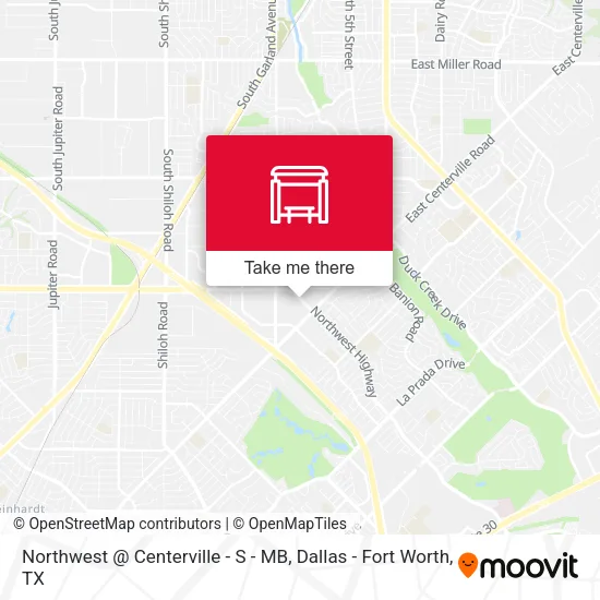 Northwest @ Centerville - S - MB map