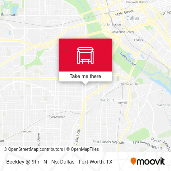 Beckley @ 9th - N - Ns map