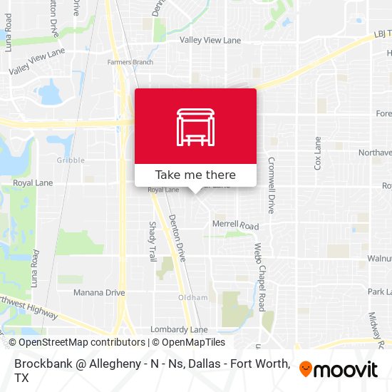 Brockbank @ Allegheny - N - Ns map